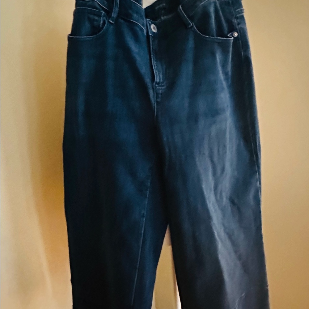 NWT JJill Denim Wide leg Crop